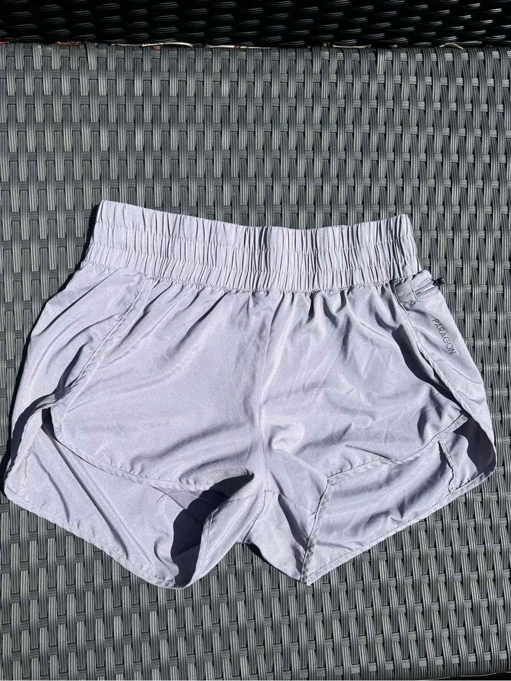 PARAGON Women's Lavender Athletic Shorts with Elastic Waist